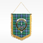 Morrison Ancient Tartan Crest Wall Hanging Banner