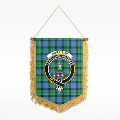 Morrison Ancient Tartan Crest Wall Hanging Banner
