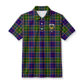 Arnott Tartan Crest Birdseye Mesh Polo Shirt