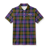 Carnegie Ancient Tartan Crest Birdseye Mesh Polo Shirt
