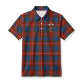 Fraser (of Lovat) Ancient Tartan Crest Birdseye Mesh Polo Shirt