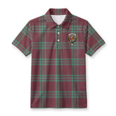 MacGregor Hunting Ancient Tartan Crest Birdseye Mesh Polo Shirt
