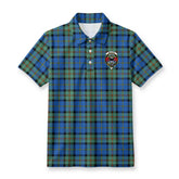 MacLeod of Harris Ancient Tartan Crest Birdseye Mesh Polo Shirt