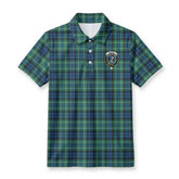 MacNeil of Colonsay Ancient Tartan Crest Birdseye Mesh Polo Shirt