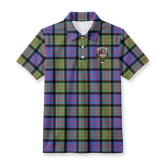McDonald Ancient Tartan Crest Birdseye Mesh Polo Shirt