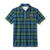 McEwan Ancient Tartan Crest Birdseye Mesh Polo Shirt