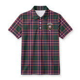McFarlane Hunting Modern Tartan Crest Birdseye Mesh Polo Shirt