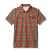 McFie Ancient Tartan Crest Birdseye Mesh Polo Shirt