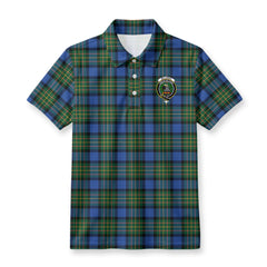 McLaren Ancient Tartan Crest Birdseye Mesh Polo Shirt