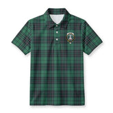 McLean Hunting Ancient Tartan Crest Birdseye Mesh Polo Shirt
