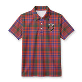 McRae Ancient Tartan Crest Birdseye Mesh Polo Shirt