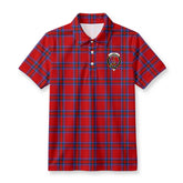 Rait Tartan Crest Birdseye Mesh Polo Shirt