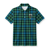Rollo Ancient Tartan Crest Birdseye Mesh Polo Shirt