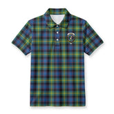 Watson Ancient Tartan Crest Birdseye Mesh Polo Shirt