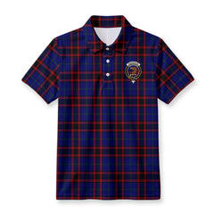 Wedderburn Tartan Crest Birdseye Mesh Polo Shirt