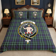 Allardice Tartan Crest Bedding Set