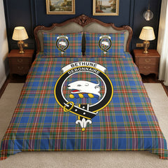 Bethune Ancient Tartan Crest Bedding Set