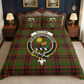 Buchan Modern Tartan Crest Bedding Set