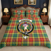 Buchanan Old Sett Tartan Crest Bedding Set