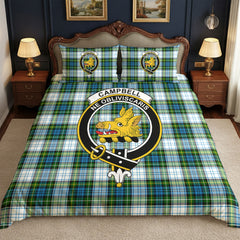 Campbell Dress Tartan Crest Bedding Set