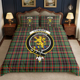 Cumming Hunting Ancient Tartan Crest Bedding Set