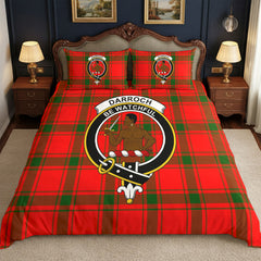 Darroch (Gourock) Tartan Crest Bedding Set
