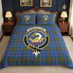 Edmonstone Tartan Crest Bedding Set