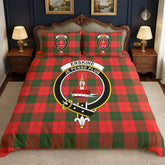 Erskine Modern Tartan Crest Bedding Set
