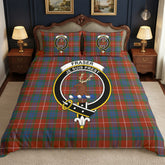 Fraser (of Lovat) Ancient Tartan Crest Bedding Set