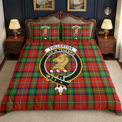Fullerton Tartan Crest Bedding Set
