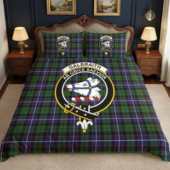 Galbraith Modern Tartan Crest Bedding Set