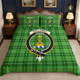 Galloway District Tartan Crest Bedding Set
