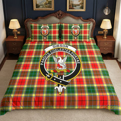 Gibson Tartan Crest Bedding Set
