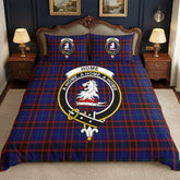 Home Modern Tartan Crest Bedding Set