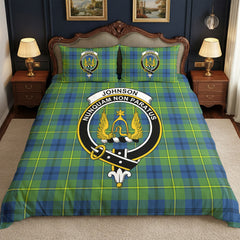 Johnson Ancient Tartan Crest Bedding Set