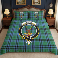 Keith Ancient Tartan Crest Bedding Set