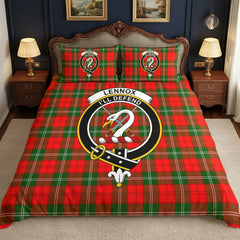 Lennox Tartan Crest Bedding Set
