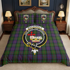 MacDonald Tartan Crest Bedding Set