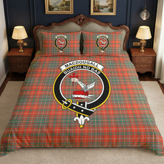 MacDougall Ancient Tartan Crest Bedding Set