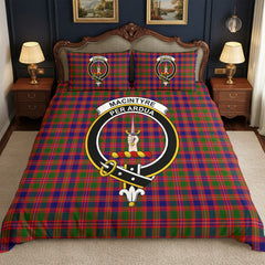 MacIntyre Modern Tartan Crest Bedding Set