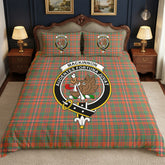MacKinnon Ancient Tartan Crest Bedding Set