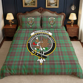 MacKinnon Hunting Ancient Tartan Crest Bedding Set