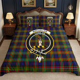 MacLellan Modern Tartan Crest Bedding Set