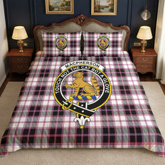 MacPherson Hunting Modern Tartan Crest Bedding Set