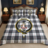 MacRae Dress Modern Tartan Crest Bedding Set