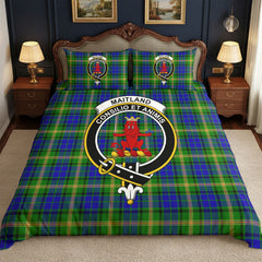 Maitland Tartan Crest Bedding Set