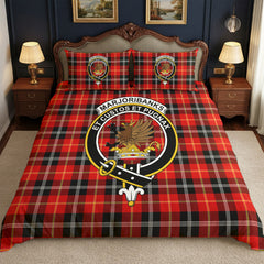 Marjoribanks Tartan Crest Bedding Set