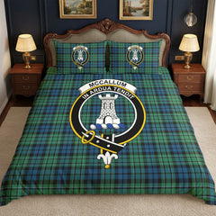 McCallum Ancient Tartan Crest Bedding Set