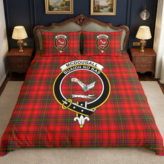 McDougall Modern Tartan Crest Bedding Set