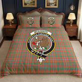 McKinnon Ancient Tartan Crest Bedding Set